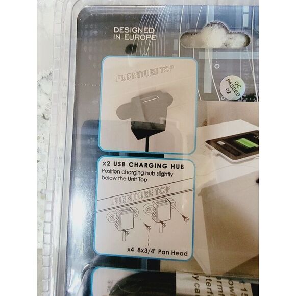 ICS Innovation EZ Collection 2-Port USB Charger‎ Mount Charging System New - Picture 6 of 10